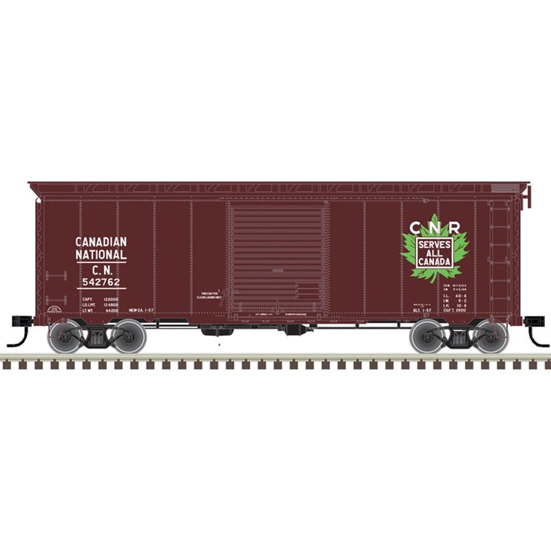Atlas - Ho 40'PW BOXCAR CN 542762