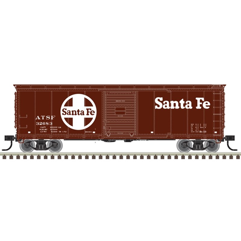 Atlas - Ho USRA Steel Boxcar ATSF 32527