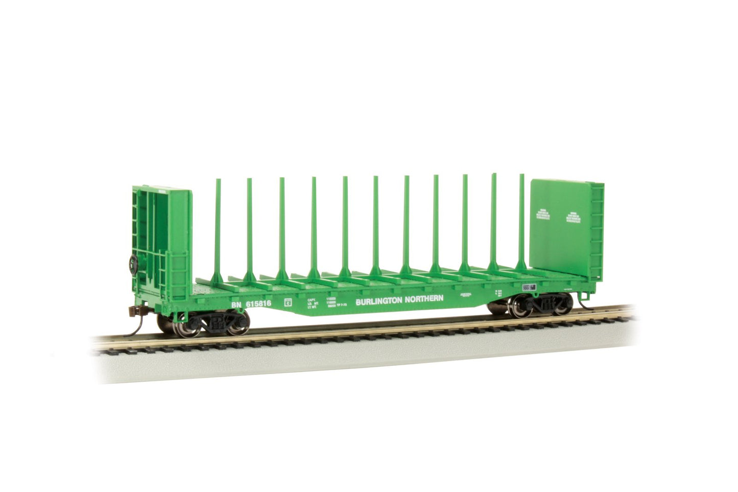 Bachmann - HO 52' Flatcar BN 615816