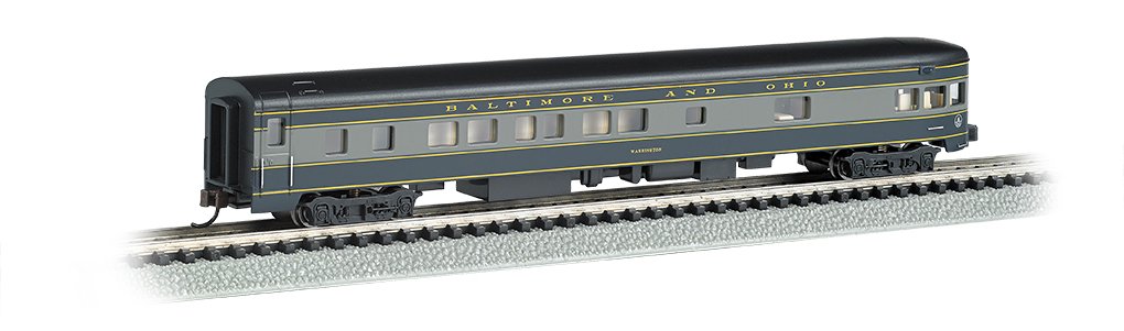 Bachmann - N 85'Ss Observation W/lite B&O