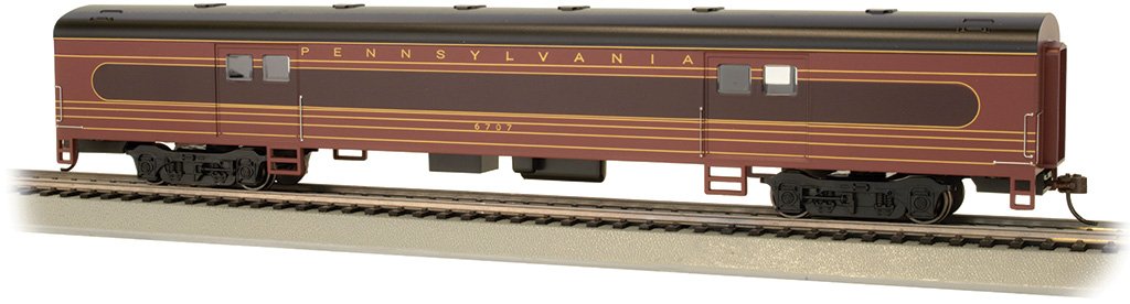 Bachmann - Ho 85'Smooth Side Baggage PRR 6707
