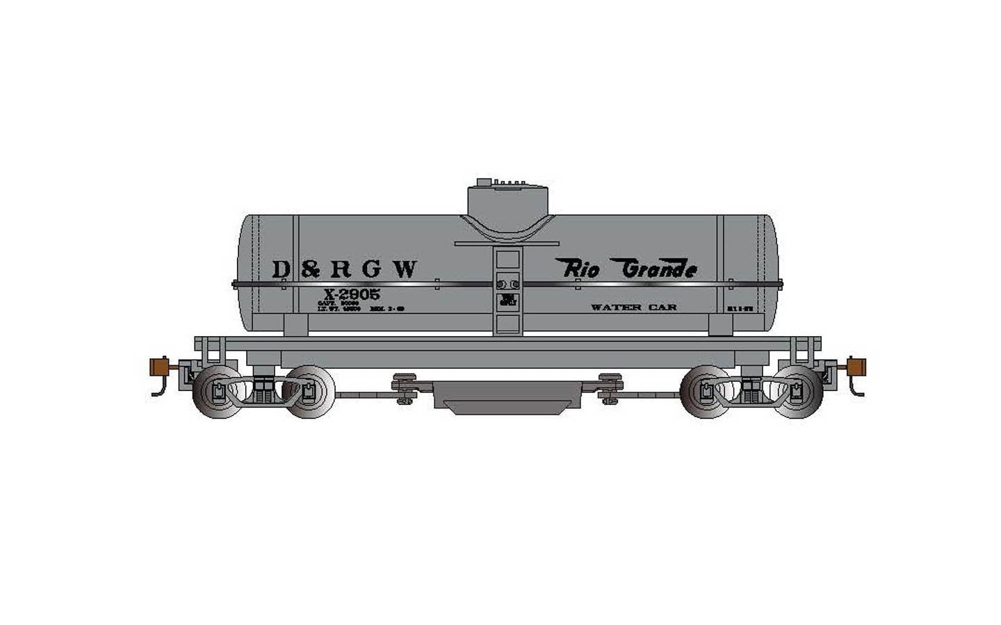 Bachmann - Ho Track Cleaning Car Rio Grande 2905