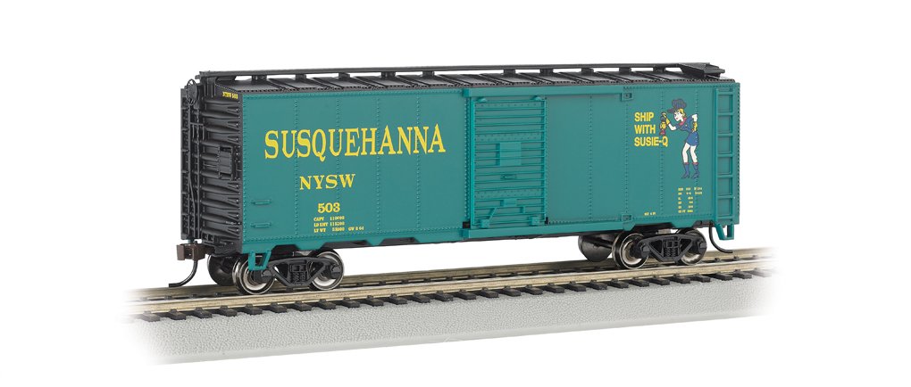 Bachmann - N Aar 40' Steel Boxcar Nys&W Suzy Q