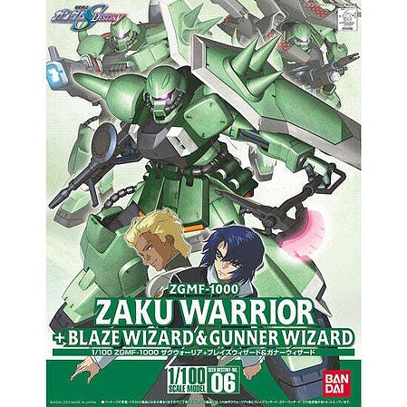 Bandai - 6 Zaku Warrior'Gundam Seed Destiny'1:100