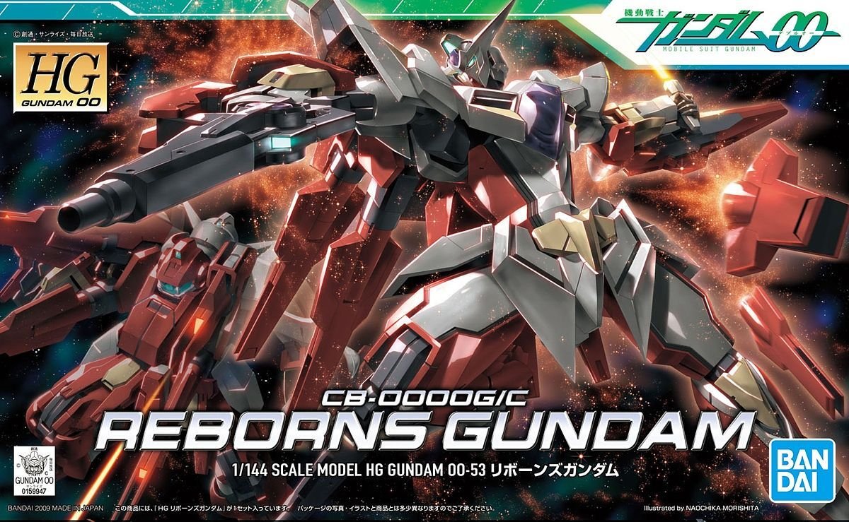 Bandai - HG Reborns Gundam HG 1:144