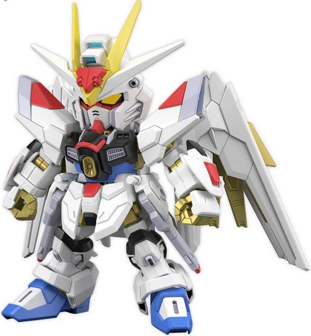 Bandai - SD Gundam Cross Silouette Mighty Strike