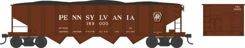 Bowser - N H-21a Hopper PRR Shadow Keystone189212
