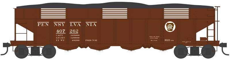Bowser - Ho H22 Hopper PRR 407262
