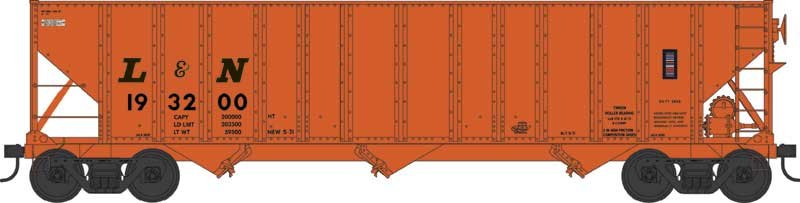 Bowser - Ho H-43 100t Hopper L&N 193293