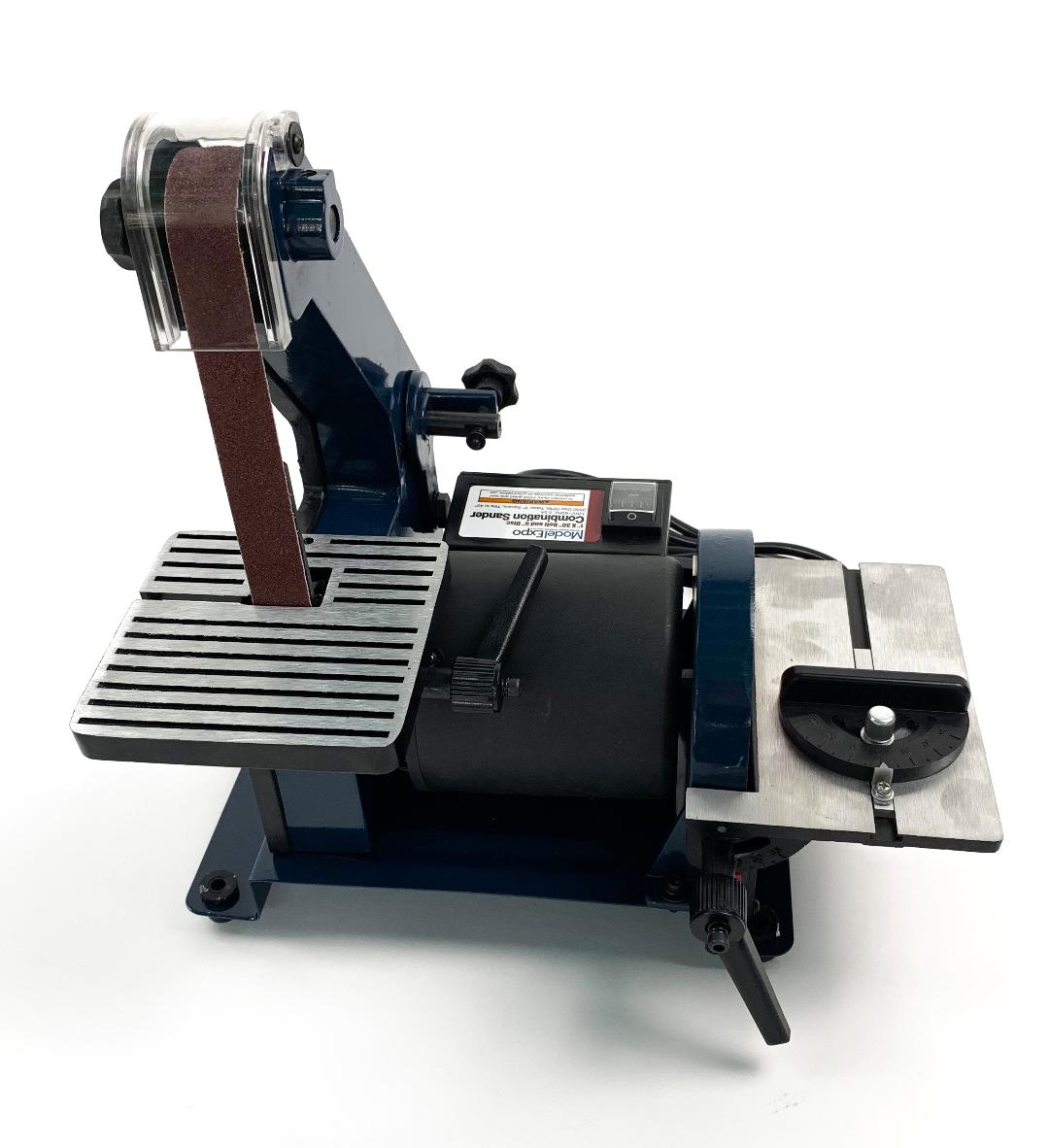 Model Expo - Power Tools 1 x 30" Belt/ 5" Disc Sander - 120 Volt/60 Cycles