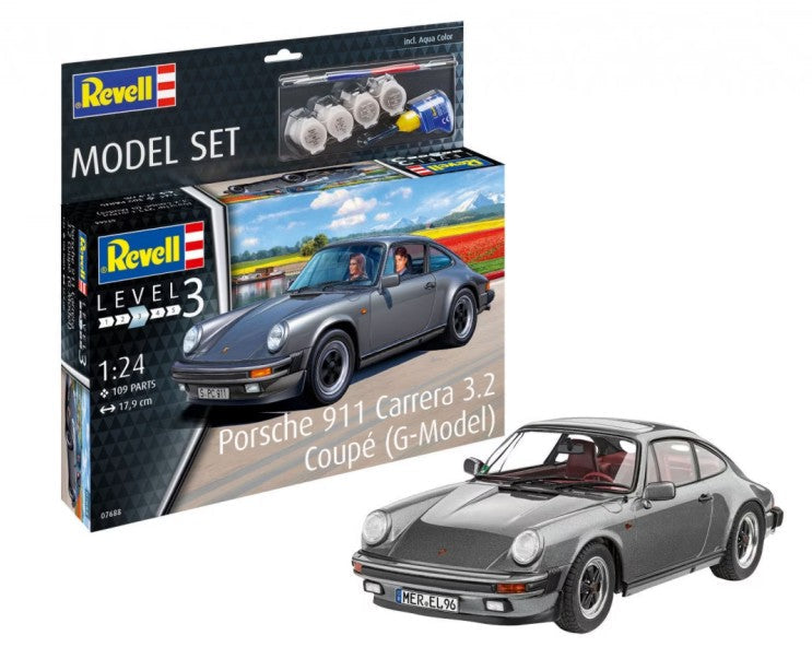 Revell - Model Set Porsche 911 Carrera 3.2 Coup� (G-Model) - Scale 1/24