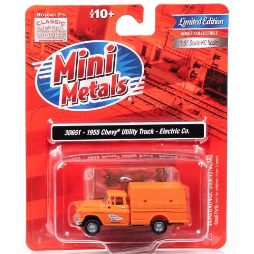 Classic Metal Works - HO '55 Chevy Utility Truck Electric Co.