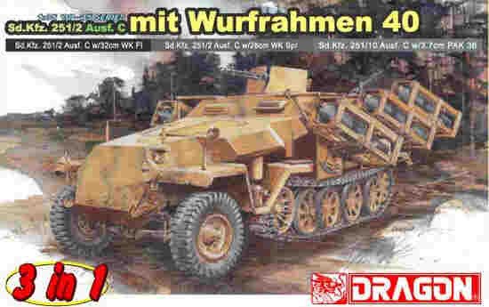 DML - Sd.Kfz.251 Ausf.C 3n1 1:35