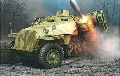 DML - Sd.Kfz.251 Ausf D w/Wurfr 1:35
