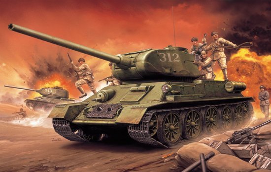 DML - Chinese Volunteer T-34/85 1:72