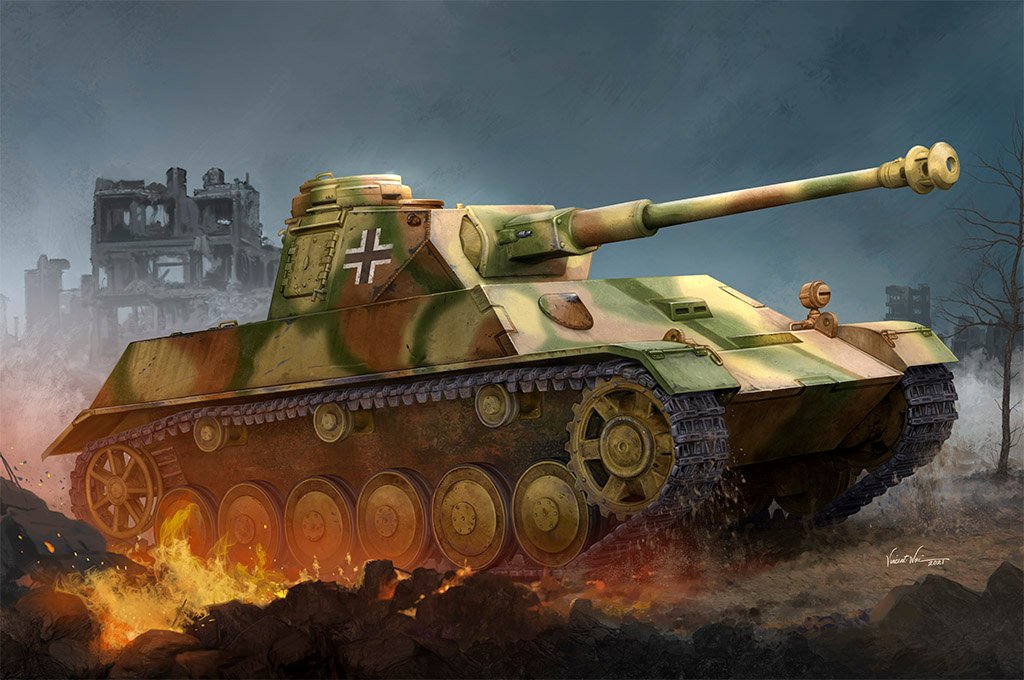 Hobby Boss - German Pz.Kpfw. III/IV Small Turret 1:35
