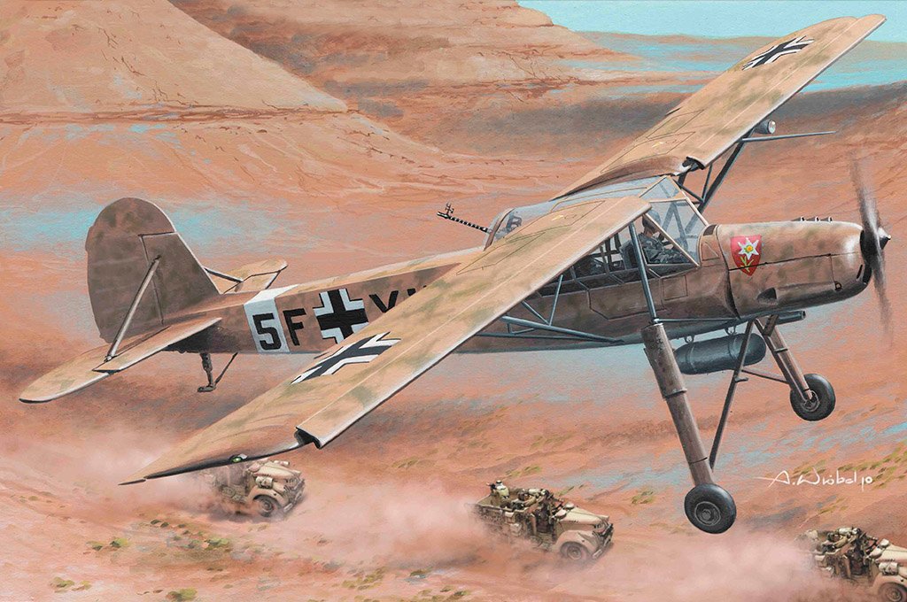 Hobby Boss - Fieseler Fi-156 C-3/Trop Storch 1:35