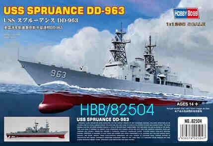 Hobby Boss - Uss Spruance Dd-963 1:1250