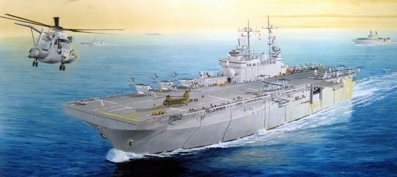 Hobby Boss - Uss Wasp Lhd-1 1:700