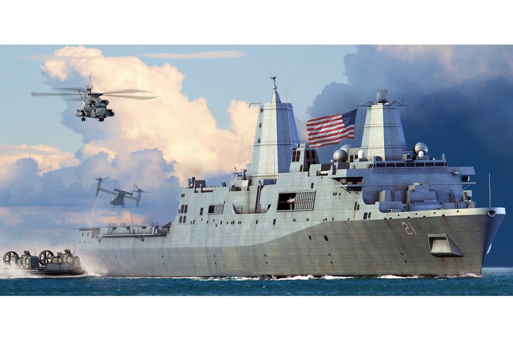 Hobby Boss - Uss New York Lpd-21 1:700
