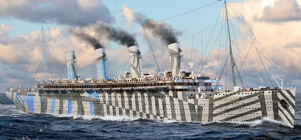 Hobby Boss - RMS Olympic Troop Ship 1:700