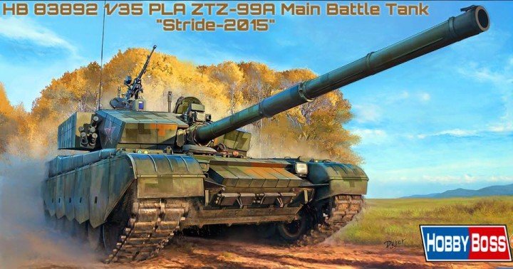 Hobby Boss - Pla ZtZ-99A Mbt 1:35