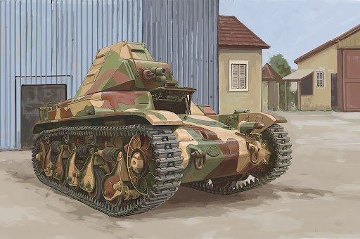 Hobby Boss - French R35 w/FCM Turret 1:35