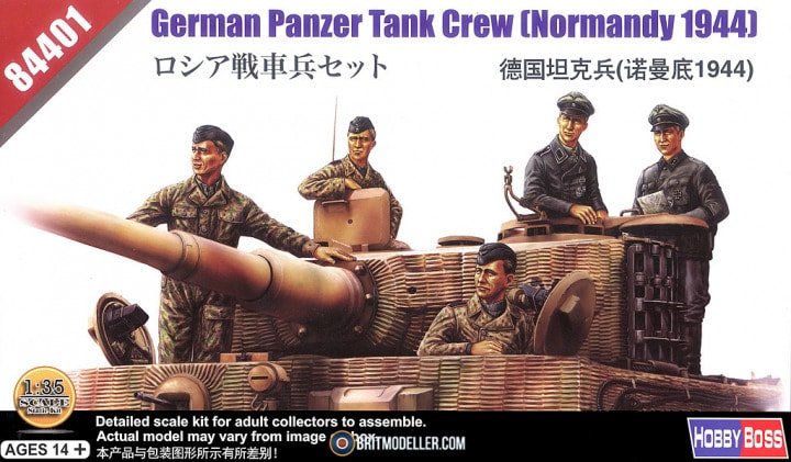 Hobby Boss - German Panzer Tank Crew 1:35