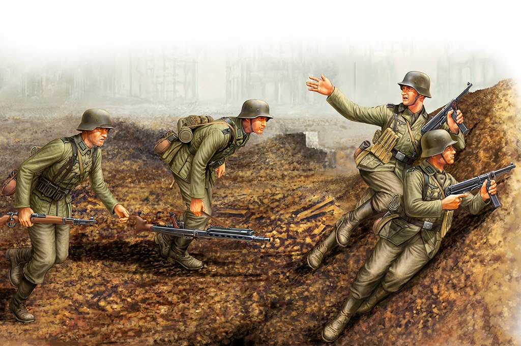 Hobby Boss - German The 6 Army Mamaev Hill 1:35