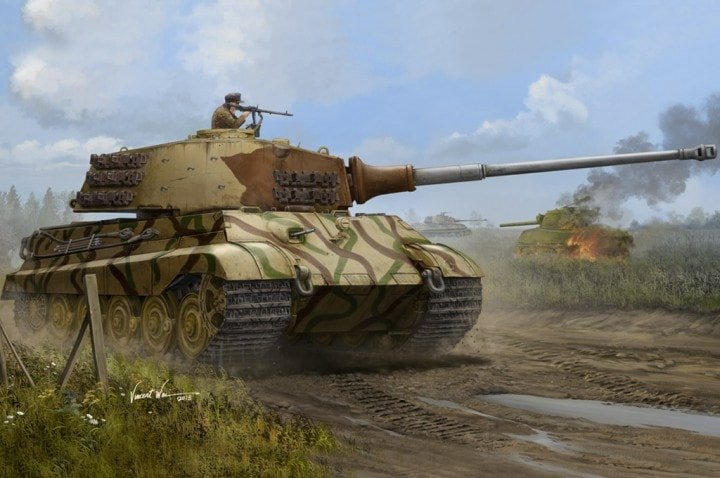 Hobby Boss - Ger Tiger II Henschel Prod :35