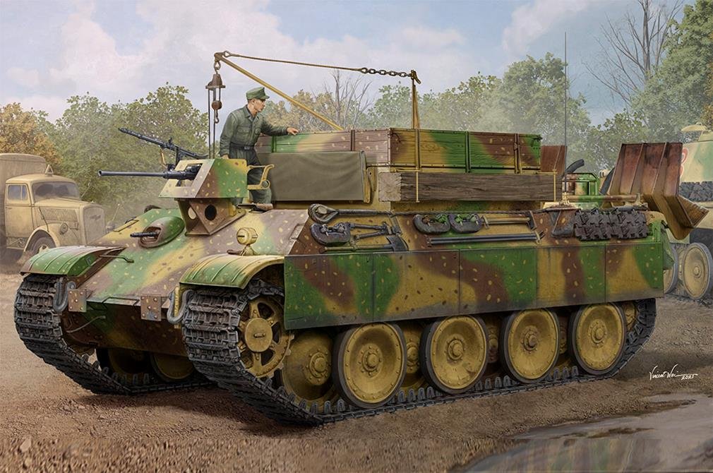 Hobby Boss - Sd.Kfz.179 Bergepanther Ausf.G Late 1:35