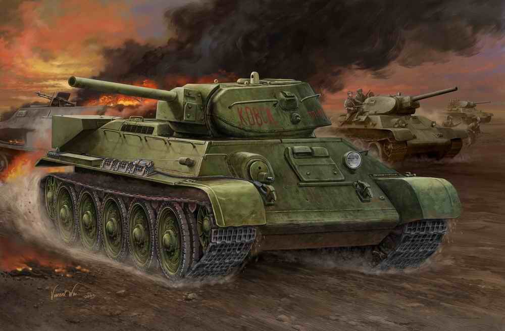 Hobby Boss - T-34/76 Russian Model 42 1:48