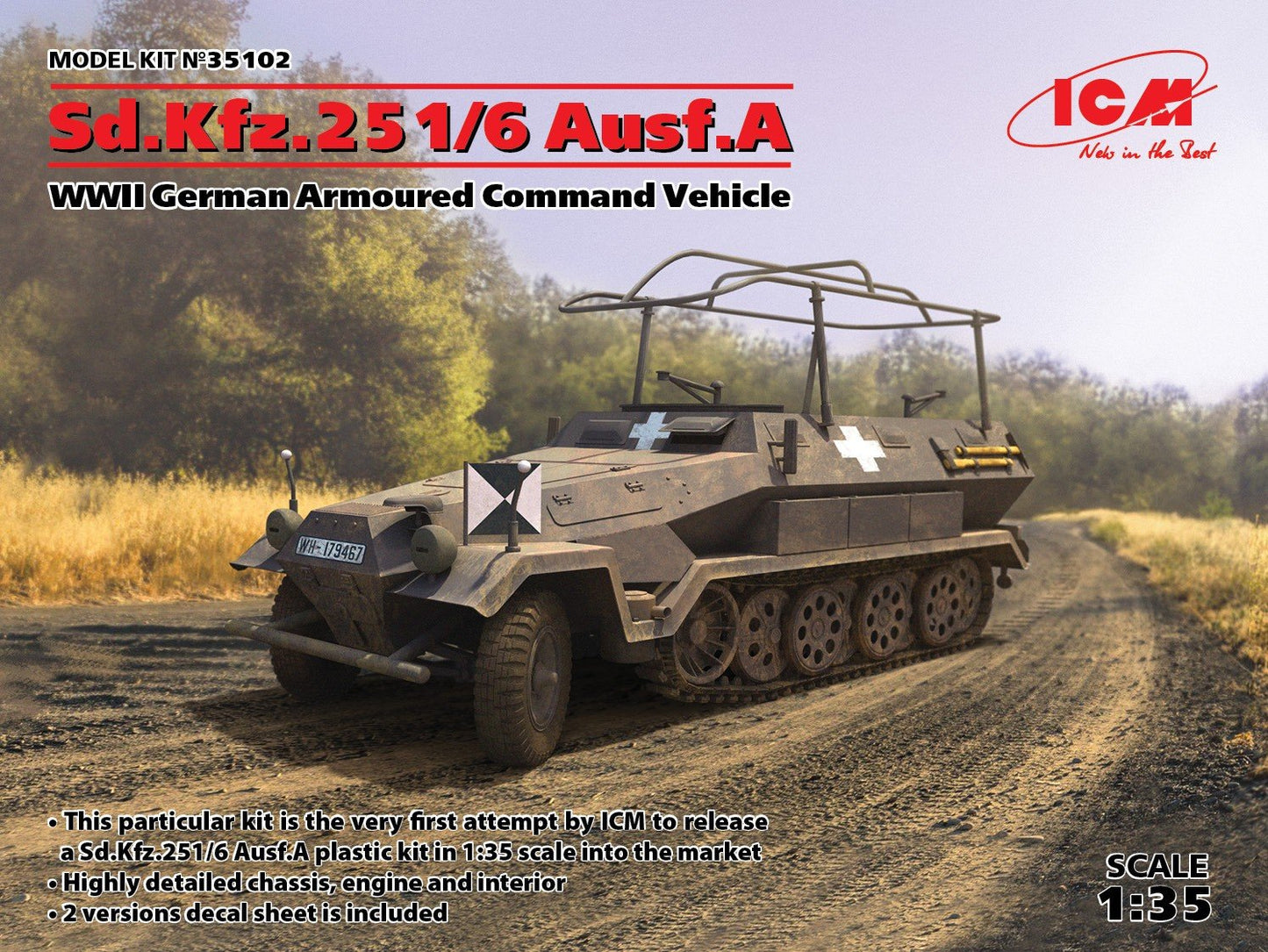 ICM - Sd.Kfz.251 WW2 German APC 1:35