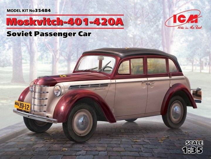 ICM - Soviet Moskvitch 401-420A Passngr Car:35