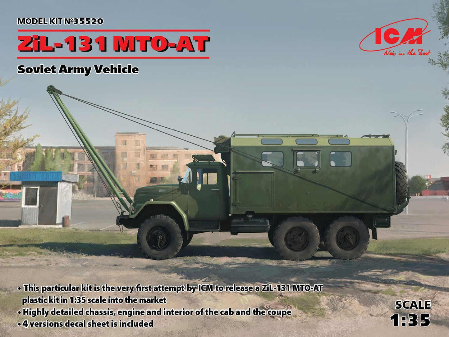 ICM - ZIL-131 MTO-AT Soviet Recovery Truc 1:35