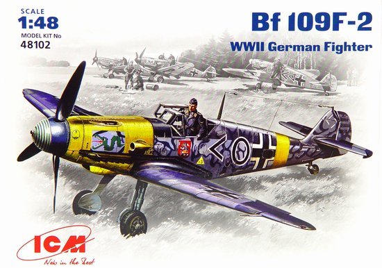 ICM - Bf-109F-2 MESSERSCHMITT 1:48