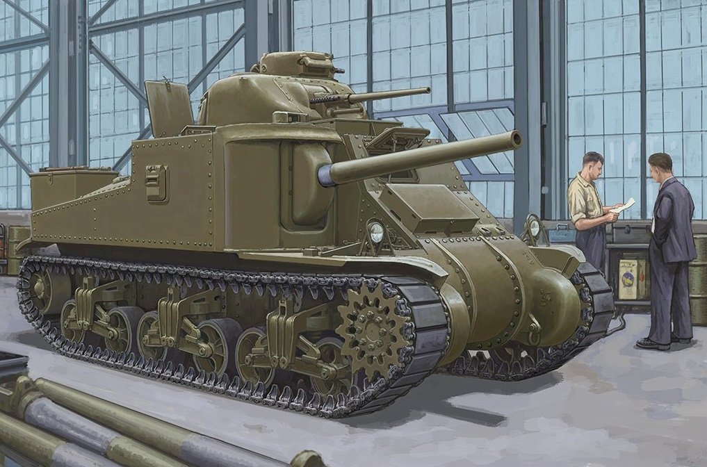 I Love Kit - M3A4 Medium Tank 1:35