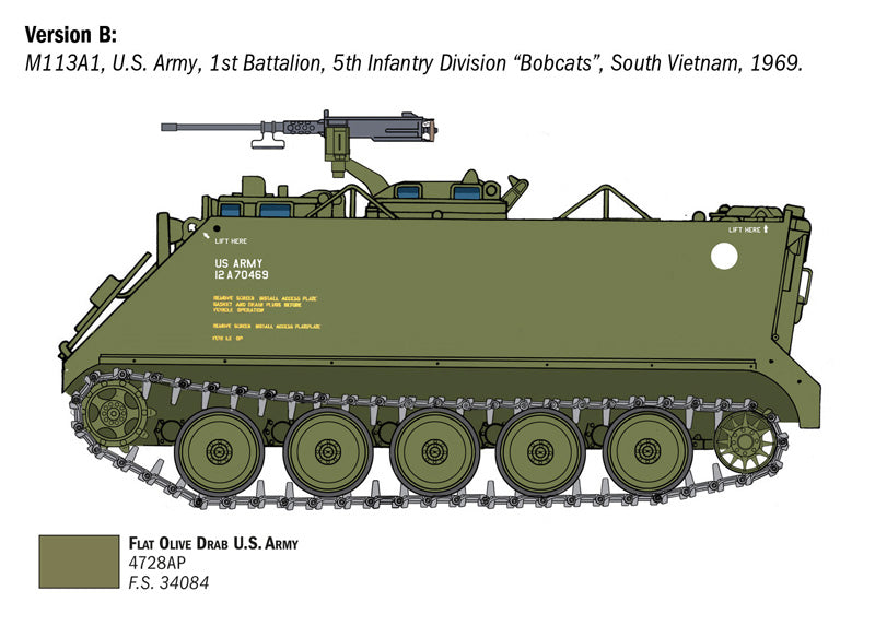 Italeri - M-113 APC 1:35 Scale