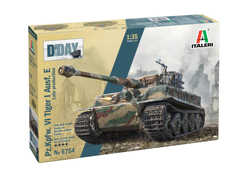 Italeri - Pz.Kpfw. VI Tiger I Ausf. E 1:35 Scale