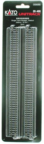Kato - N R248mm St Viaduct Track 2pk