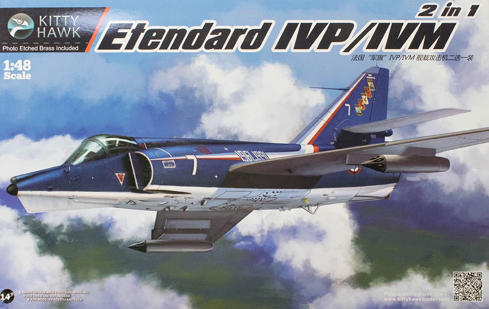 Kitty Hawk - Super Etendard Ivp/Ivm 1:48