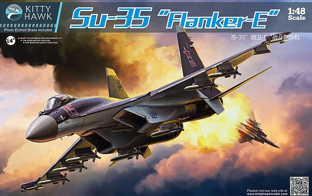 Kitty Hawk - Su-35 1:48
