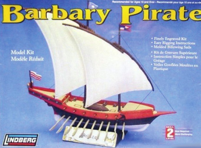 Lindberg - Barbary Pirate Ship 1:250
