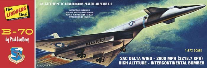 Lindberg - B-70 Bomber 1:180