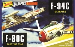 Lindberg - F-80C + F-94C Twin Pac 1:48