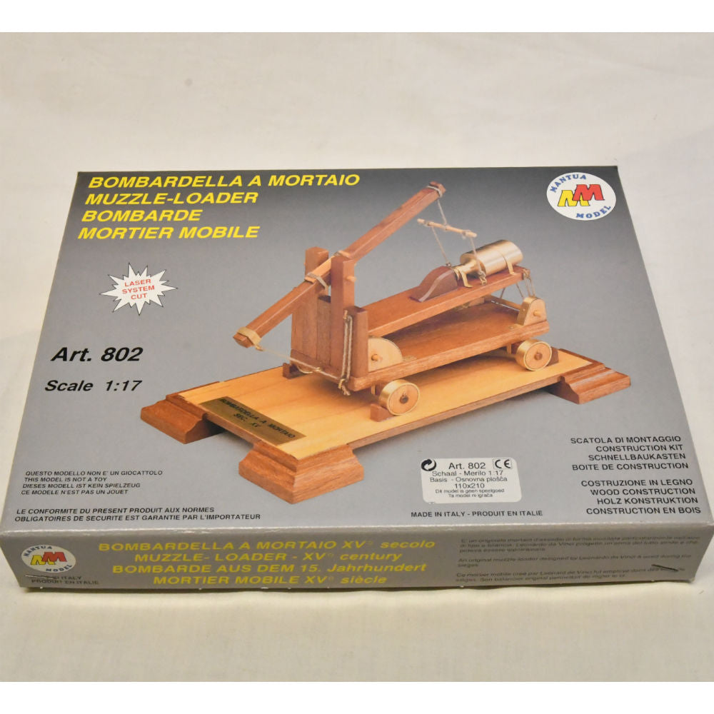 Mantua - 802 Italian Muzzle Loader Catapult1:17 Scale