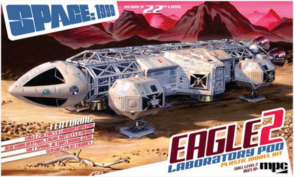 MPC - Space 1999 Eagle II w/Lab Pod 1:48