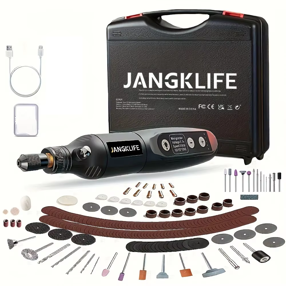 Model Expo - Cordless Mini Electric Grinder Tool Set