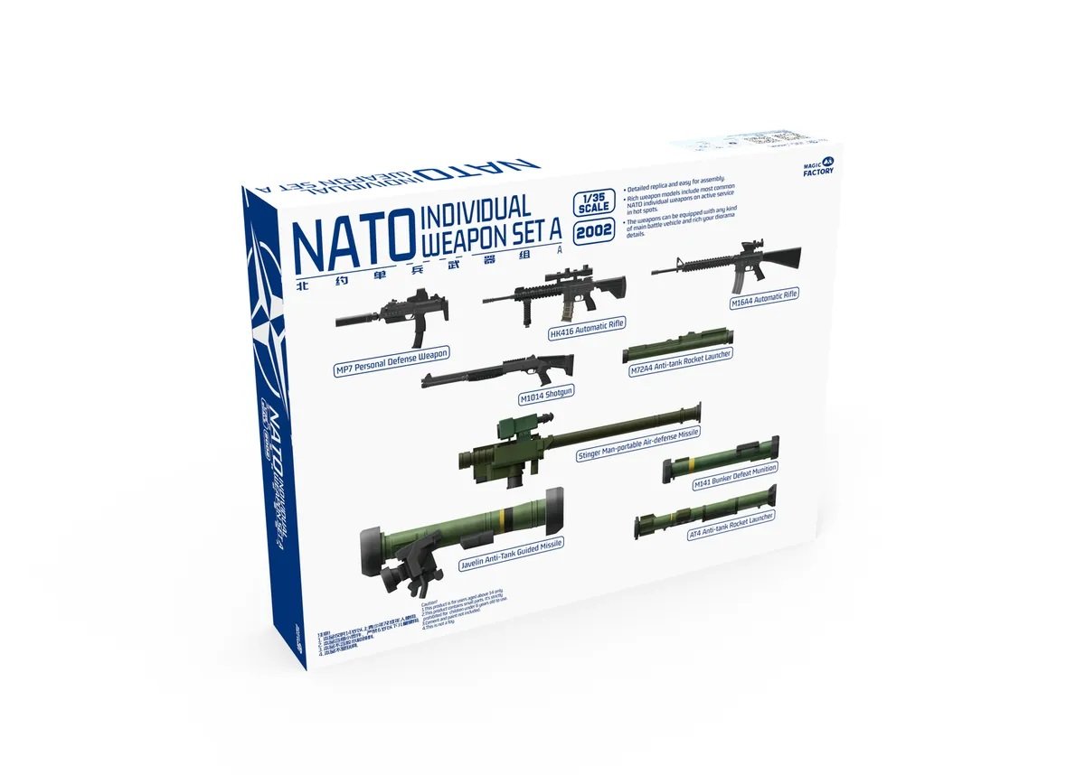 MGF - NATO Individual Weapons Set B 1:35