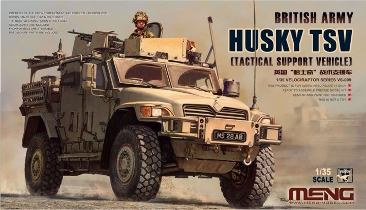 Meng - British Army Husky TSV 1:35